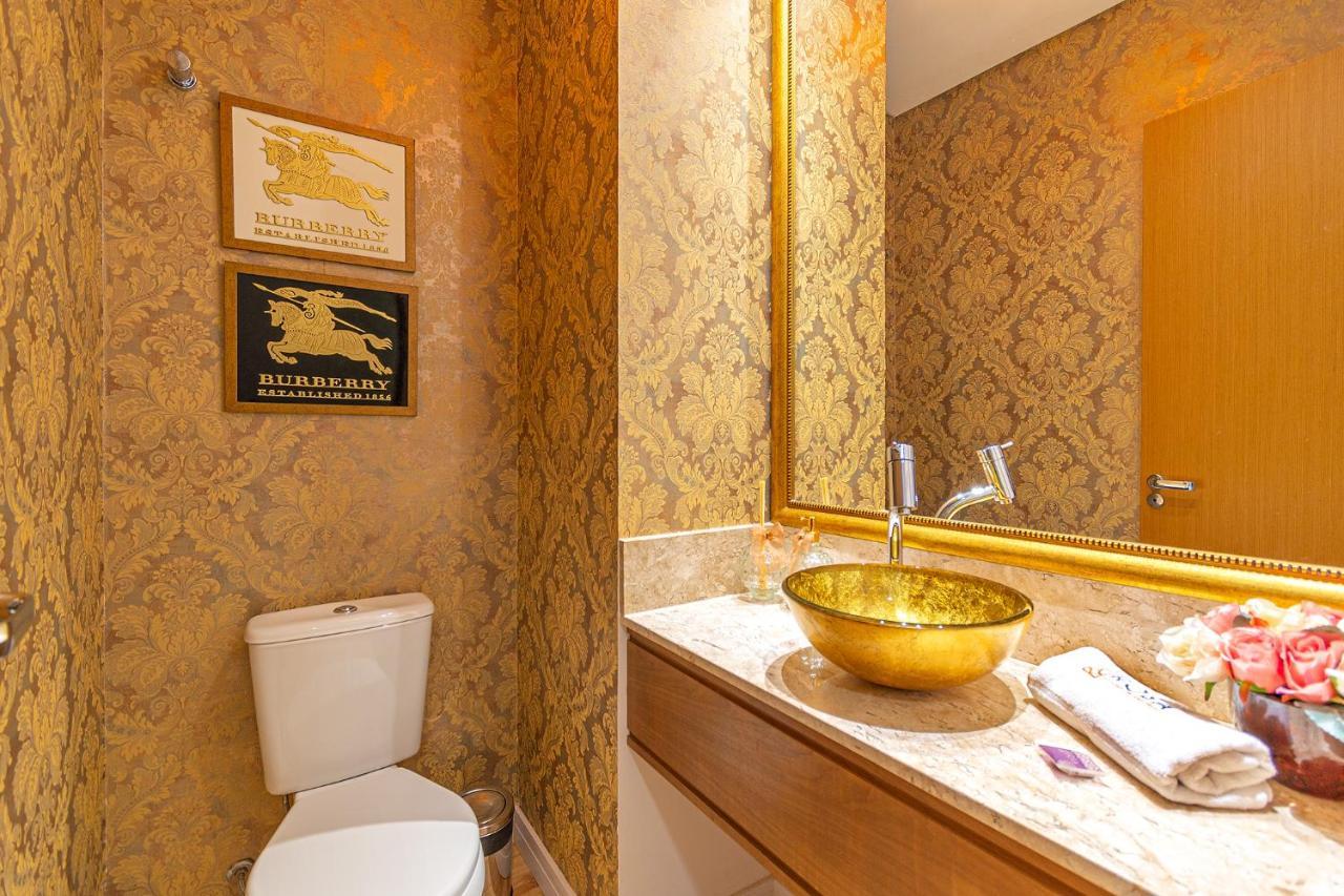 شقة Rosa Apartamento Luxo No Centro غرامادو المظهر الخارجي الصورة