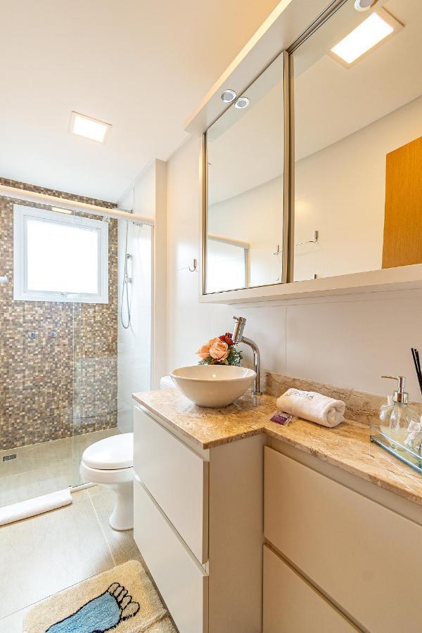 شقة Rosa Apartamento Luxo No Centro غرامادو المظهر الخارجي الصورة